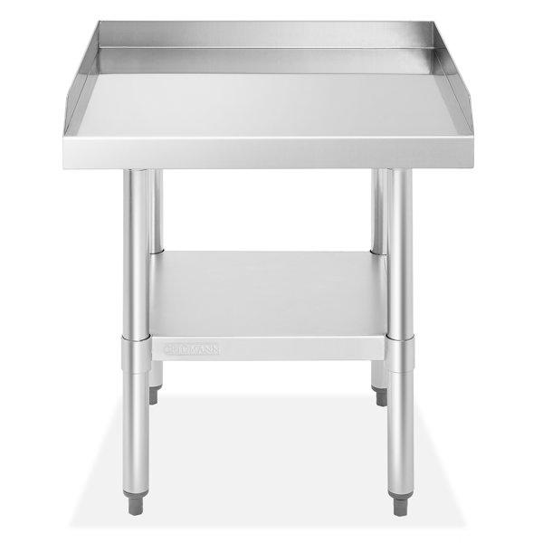 GRIDMANN Stainless Steel Grill Table & Equipment Stand with Undershelf Wayfair
